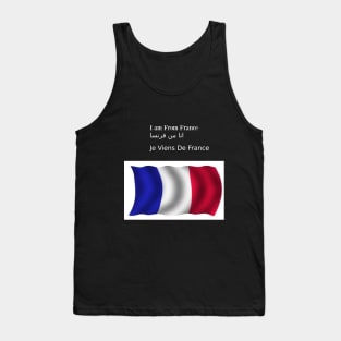 I am From France Tank Top